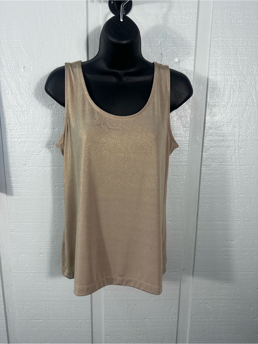 Chicos Brown Women’s Tank Top/Camisole Size 1/Small EUC